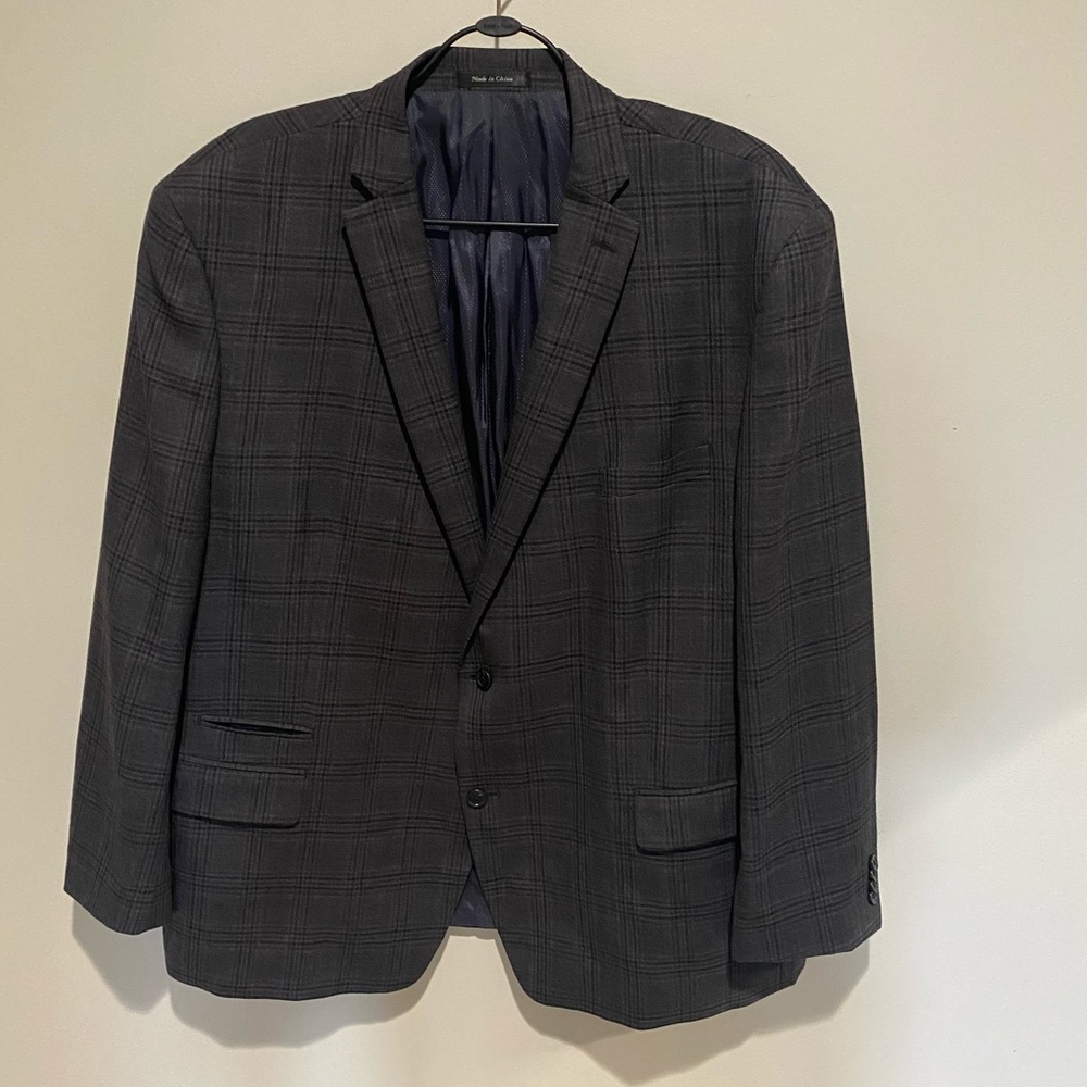 Michael Kors Big & Tall Blazer 100% Wool